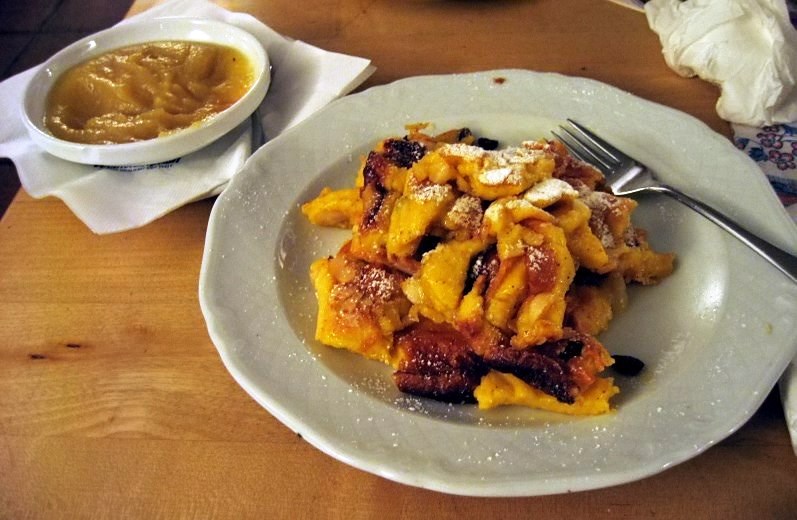 Apple strudel / Kaiserschmarrn